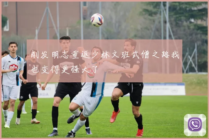 削发明志重返少林文班武僧之路我也变得更强大了